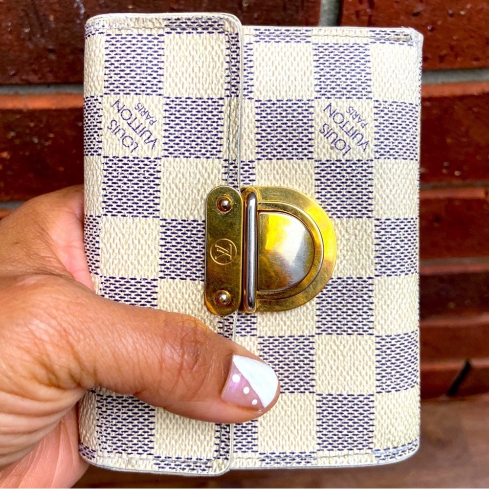 Louis Vuitton Damien Azure Wallet